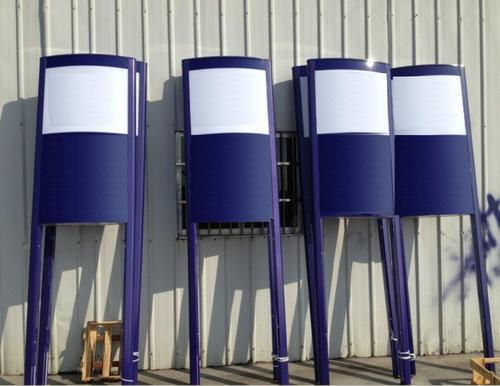 灯箱睿博方形户外立式广告太阳能吸塑路边60公分灯箱