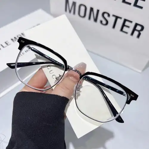 get白敬亭同款眼镜78小哥哥们都喜欢的眉毛镜