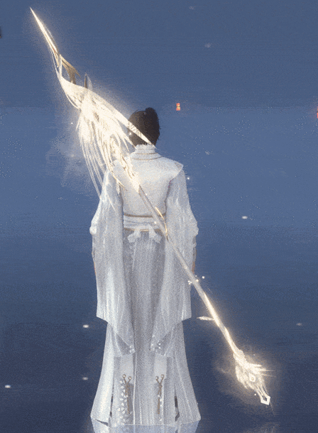 血河大帝的长枪流光溢彩.