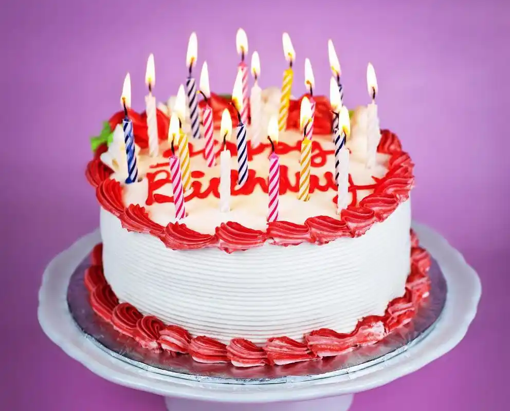 生日蜡烛祝福图片