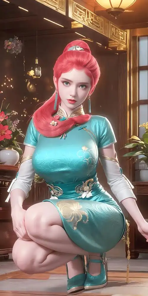 妖神记ai高清手机壁纸:像龙羽音这样的女人,才更有征服欲望!