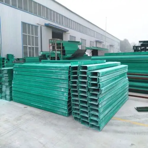 玻璃钢u型走线架槽式 u型线槽 玻璃钢电缆走线槽桥架