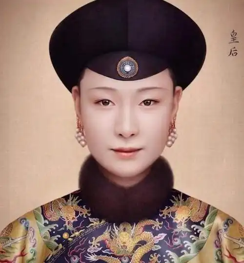 历史上真实的富察皇后长啥样?画像被公开后,很像一位女明星