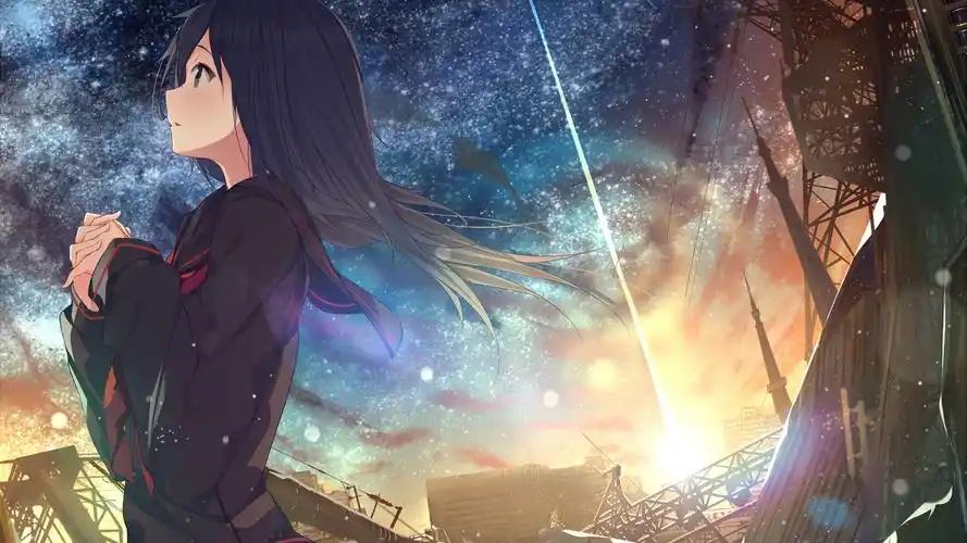 壁纸二次元【相关词_4k超清电脑桌面壁纸全屏1920x1080二次元动漫美女