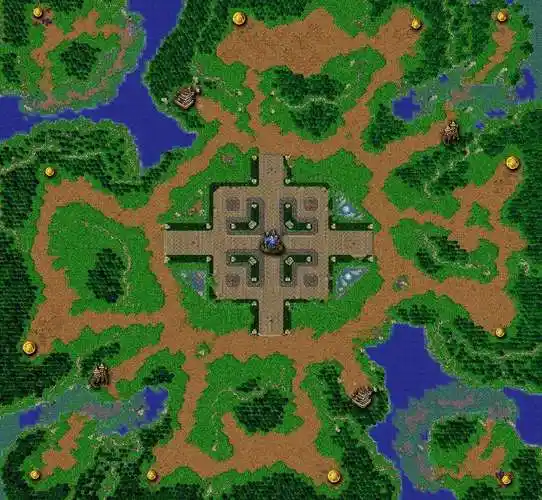 《魔兽争霸3:重制版》地图编辑器还能这么玩,每个画面都让人回忆