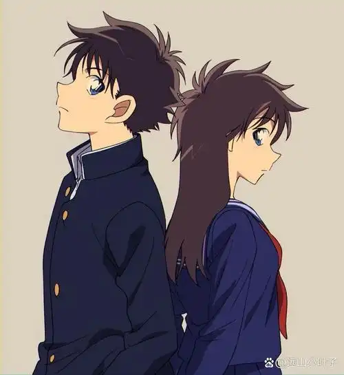 中森青子和黑羽快斗(怪盗基德)快青!