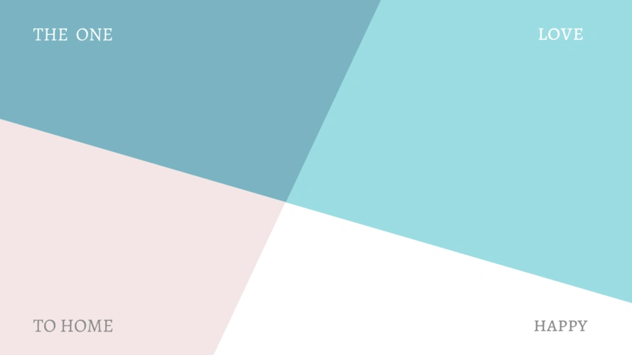 色块拼接颜色搭配清新主题极简电脑壁纸