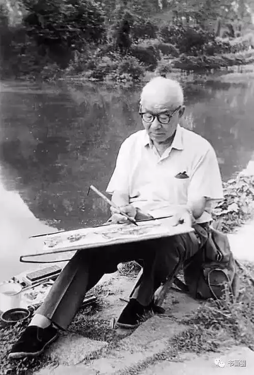 (附李可染写生小稿)