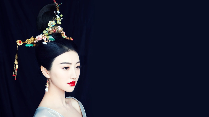 《大唐荣耀》电视剧景甜古装造型壁纸.