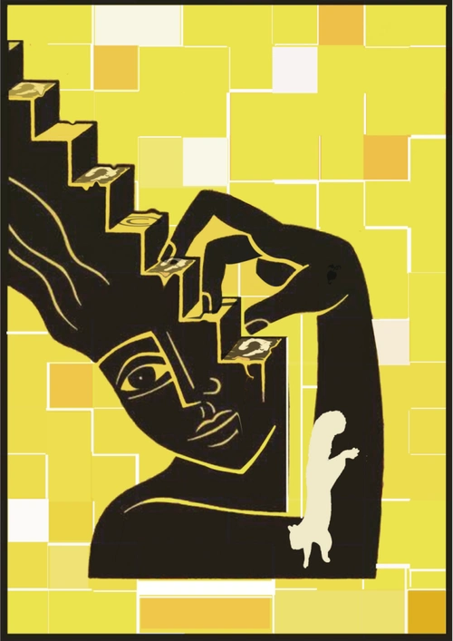 线上教学美术学院18级美术学3班创艺图形创意课程作品赏析