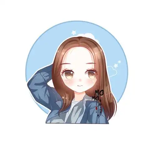 迪丽热巴q版头像手绘明星