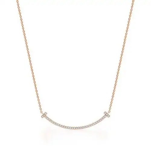 蒂芙尼微笑项链,爱笑的女孩运气不会差