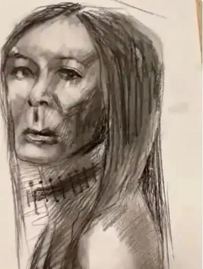 美术生画贾玲素描像,让人哭笑不得,真的时"灵魂画师"