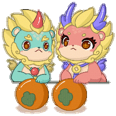 悄悄告诉你们,貔貅真的很可爱,两个貔貅放在庄