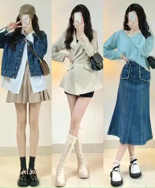 秋装穿搭时尚大气,不同的搭配穿出不同的风格,24套时尚秋装风格各异