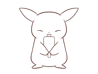 极光下载站今天画一只萌萌的皮卡丘简笔画各种造型的皮卡丘简笔画线图