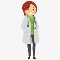 儿科女医生卡通头像【点击鼠标右键下载】