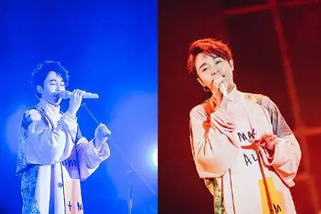 【图】吴青峰晒合影笑容温婉 演唱会登场超投入