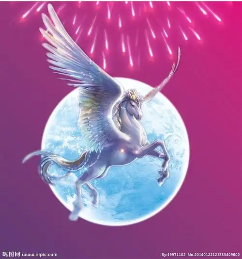 独角兽简笔画彩色独角兽简笔画步骤图独角兽简笔画动漫独角兽儿童画