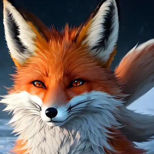 狐狸动漫头像冷酷帅气