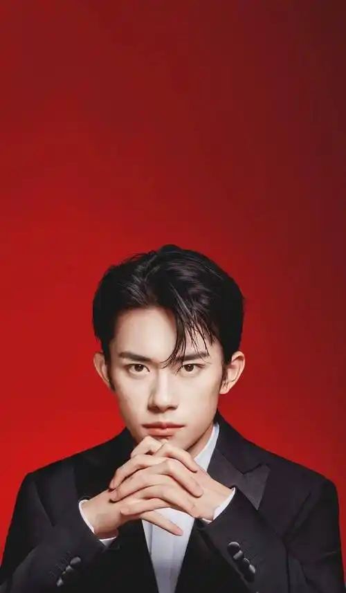 易烊千玺拍摄大片红色微醺氛围感满满太有魅力了67