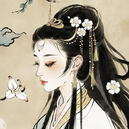 头像分享,端庄秀丽,温柔可人的古风美女头像