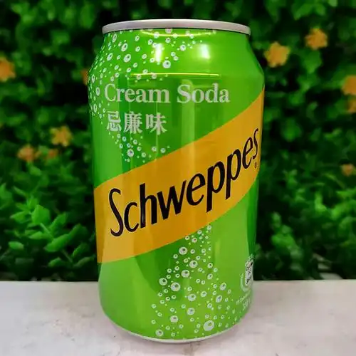 330ml香港怡泉脂肪忌廉西柚碳酸饮料汽水schweppes果味
