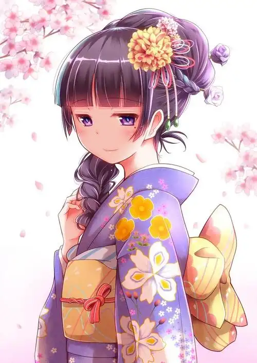 和风好美看看这些动漫中的和服美少女