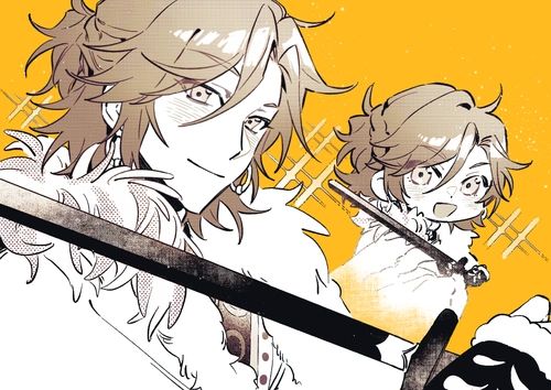 杏三毛缟斑三毛縞斑偶像梦幻祭画杏还有点生疏))妈的膝枕@fourteen