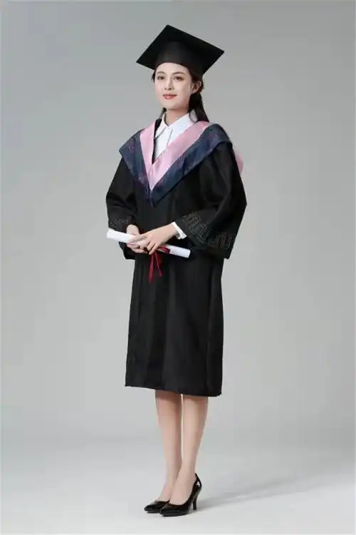 现货批发学士服 大学毕业礼服学院风成人文科理科学士服