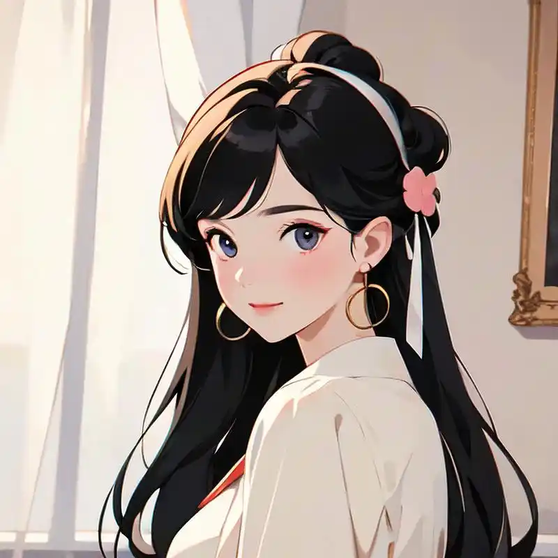 93可爱呆萌卡通女生头像96