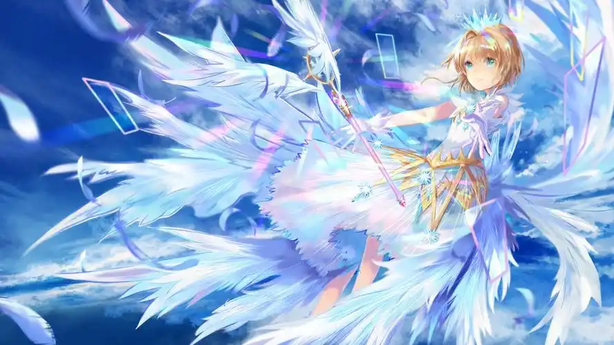 天使少女 sakura樱 4k动漫图片,4k高清动漫图片,娟娟壁纸