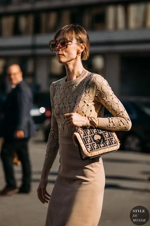 街拍 欧美 博主 时尚 ins