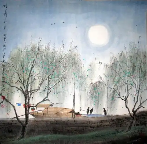 水墨水乡,梦里江南【杨明义国画江南水乡选辑】