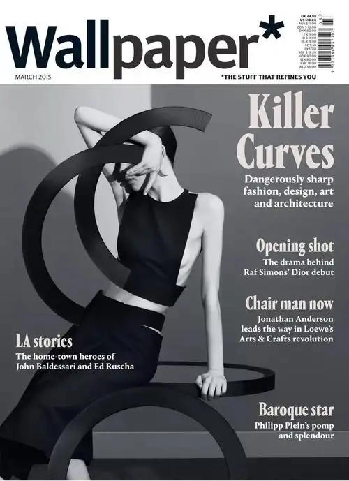 时尚杂志封面设计欣赏!美女霸屏