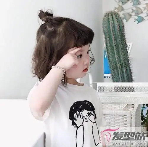 可爱小萌娃发型设计 打造伶俐甜美小女孩