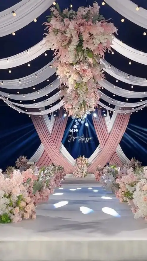 唯美大气好看的酒店婚礼场景布置