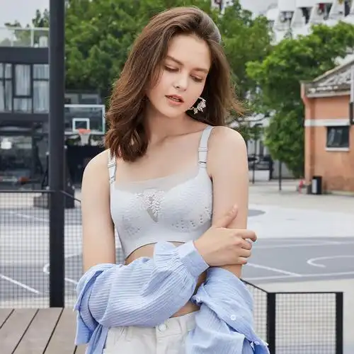 都市丽人旗下品牌自在时光舒适聚拢收副乳调整型性感文胸tk2