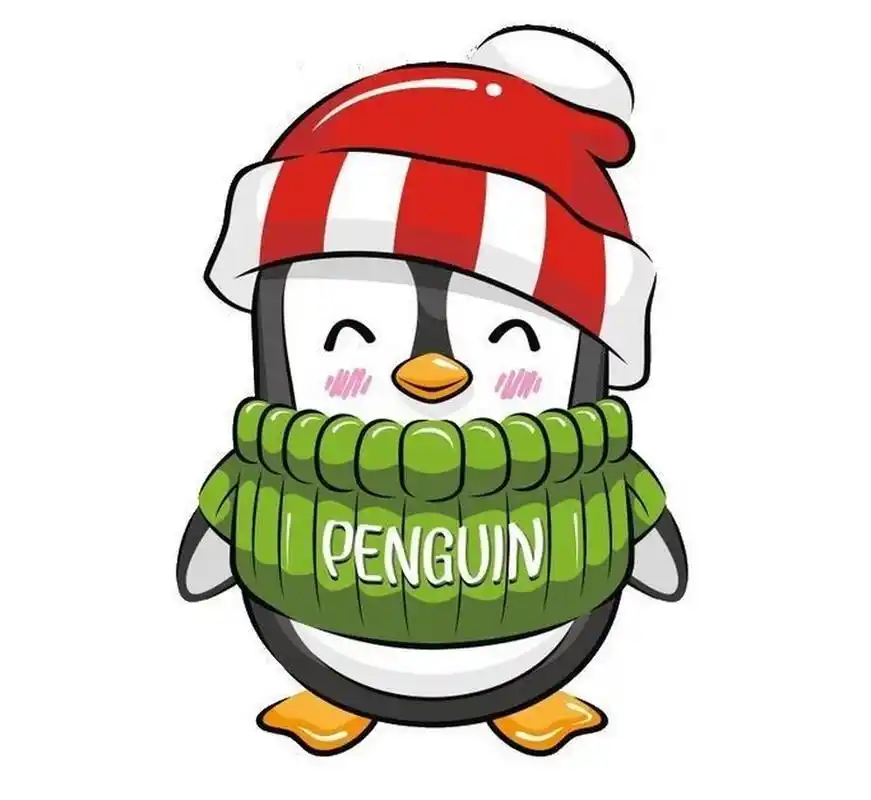 96你们要的q版企鹅绘画素材来了～96 分享一篇可爱的q版企鹅素材