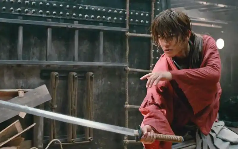 【硬核对决226】绯村剑心百人斩合集 逆刃刀飞天御剑流拔刀术_哔哩