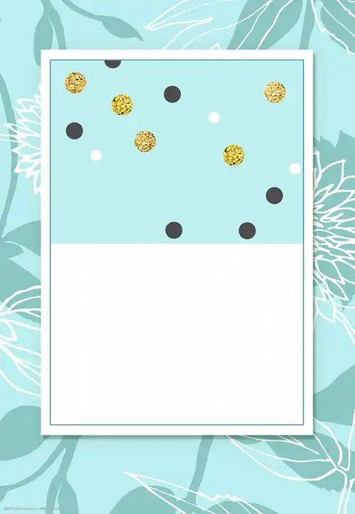 清新时尚促销海报背景