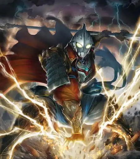 当奥特曼化身成为古代武士,迪迦双刀流,赛罗银河好有气场