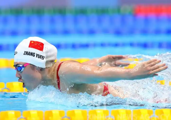 游泳——女子200米蝶泳预赛赛况