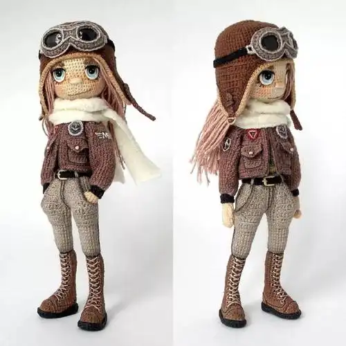 来自俄罗斯大神yulia的钩针布偶作品集