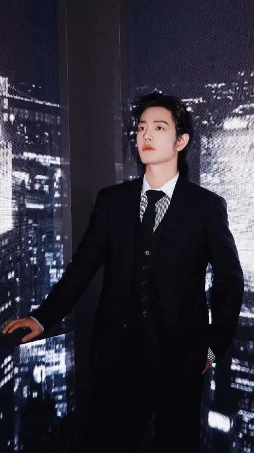 肖战##肖战黑西装十五宫格
