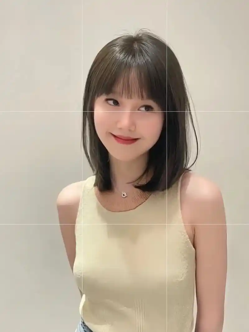 锁骨发77冷茶棕.2023适合长脸圆脸女生的发型78想剪锁骨发 - 抖音