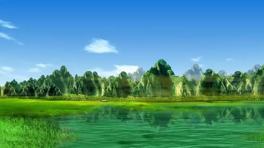 青山绿水真实图片 青山绿水大自然风景画