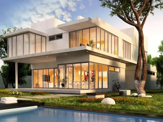 壁纸,2560x1920,房屋,景观,豪宅,设计,树干,城市,3d图形,下载,照片