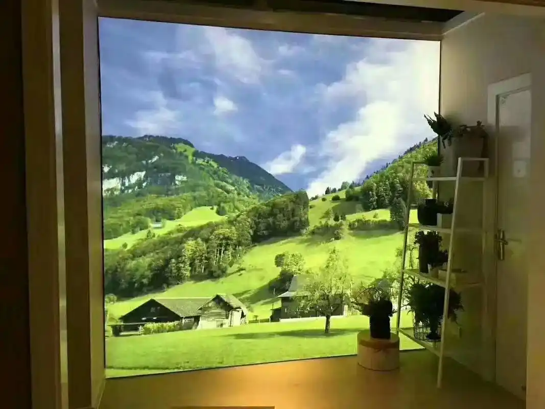 这种假窗式软膜灯箱可以提高整个空间的视觉效果!