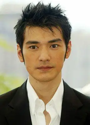 金城武 -明星教你根据脸型选发型-体面保养-男人风尚